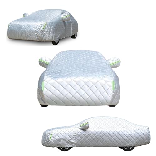 Anti-Hail Car Cover Compatible with Mercedes Benz Maybach EQS 680 SUV,Thickened Full Car Cover Waterproof All Weather for Automobiles, Outdoor with Door Zipper al14