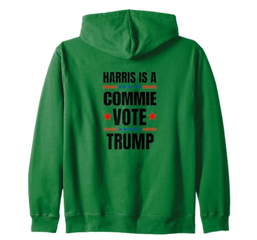VOTE TRUMP REPUBLICAN DIVERTIDO HARRIS 2024 ELECCIÓN Sudadera con Capucha