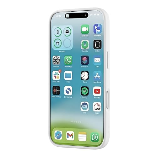 Image of TEKNE Silicone Back Case Cover with Magnetic Wireless Charging Support for iPhone 17 | Soft-Touch Anti-Slip Grip | Microfiber Lining | Raised Camera & Screen Protection | Slim Fit Case (Beige)