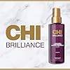 CHI Brilliance Shine Serum Lightweight Leave-In Treatment, Provides Superior Smoothness & Manageability, Sulfate, Paraben, Cruelty-Free, 6 Oz
