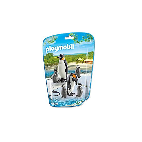 Playmobil - 6649 - Le Zoo - Famille De Pingouins
