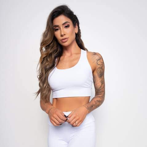 Kit 2 Top Suplex Nadador Academia Fitness (branco, G)