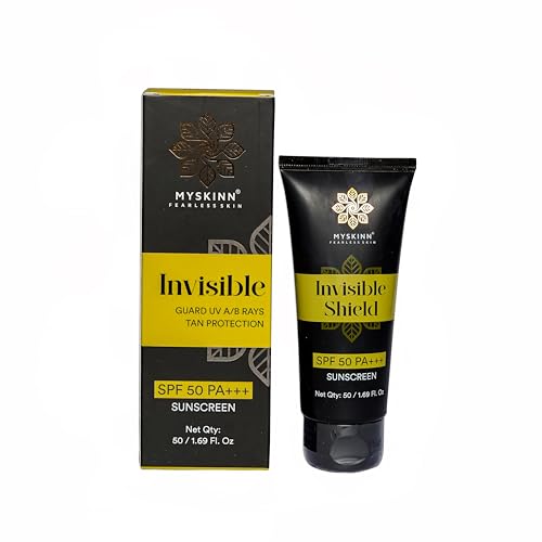 Image of Invisible Shield SPF 50 Sunscreen, 50ml, Ultra-Light Gel Formula
