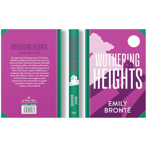 Image of Wuthering Heights by Emily Bronte : Wilco Classics Sprayed Edge Premium Hardback Edition