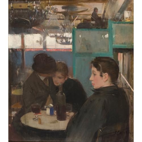 Impression giclée Ramon Casas Moulin de la Galette pour salon chaleureux