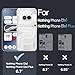 JETech Case for Nothing Phone 2a / 2a Plus, Non-Yellowing Shockproof Phone Bumper Cover, Anti-Scratch Clear Back (Clear)