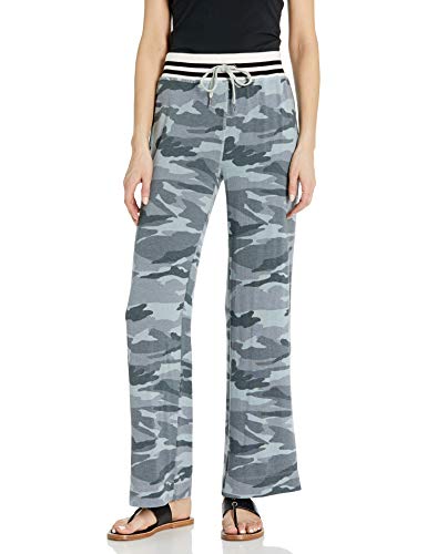 Splendid Women's Wide Leg Sweatpant Bottom, Smokey Blue, XS