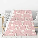 Uso versátil para cualquier ocasión: esta manta con estampado de perro caniche Kawaii funciona idealmente como una manta para sofá, manta para cama o manta de sofá. Se puede utilizar como manta de otoño, manta de otoño, manta de camping o manta de viaje. Ya sea para el hogar, al aire libre o para regalar, esta acogedora manta añade calidez y comodidad en cualquier lugar