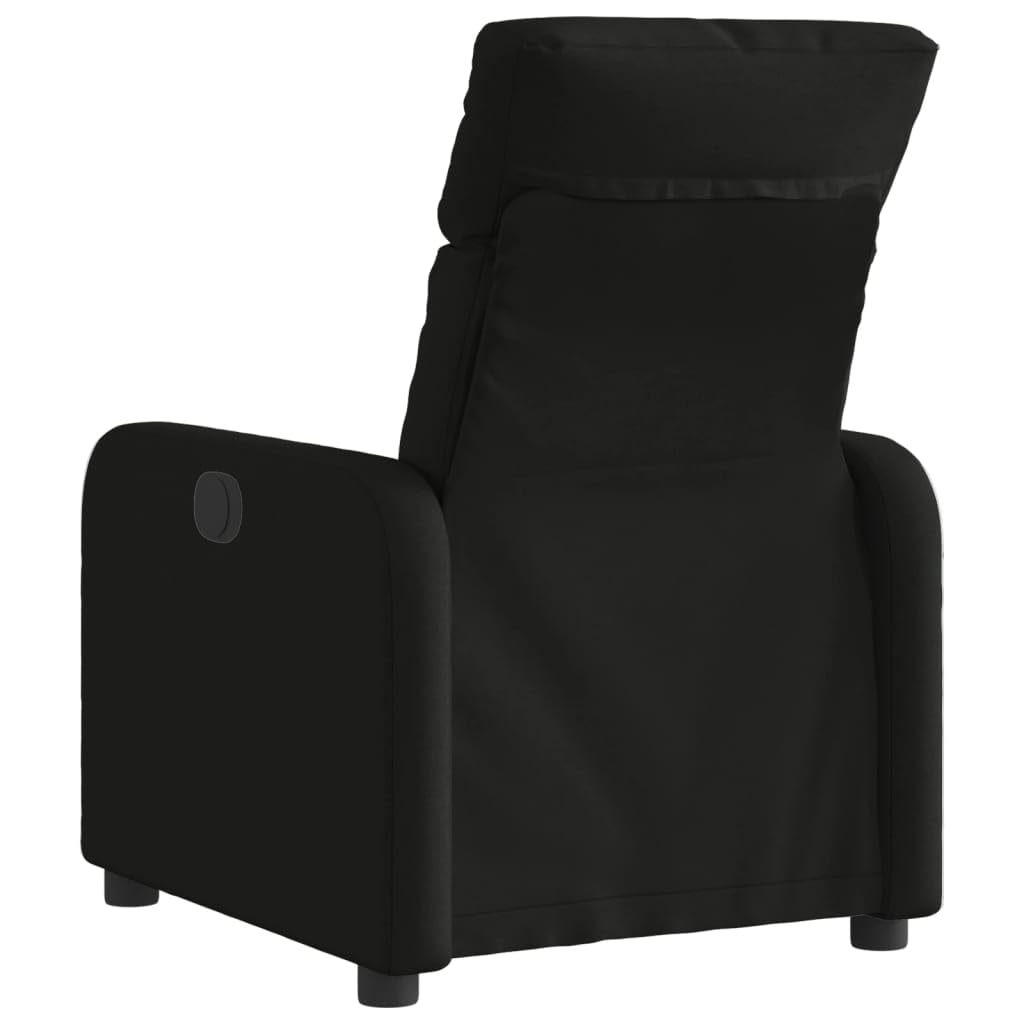 Sedia Massaggiante, Sedile Massaggiante, Poltrone Massaggianti, Poltrone per Anziani, Poltrona Elettrica Reclinabile Nera in Tessuto