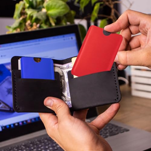 20Pcs RFID Blocking Sleeves, Colorful Anti-Theft Aluminum Foil Credit Card Protector, Waterproof Anti-scanning Card Holders for Wallet for Women, Men3