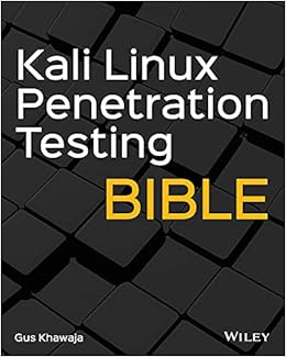 Kali Linux Penetration Testing Bible book cover