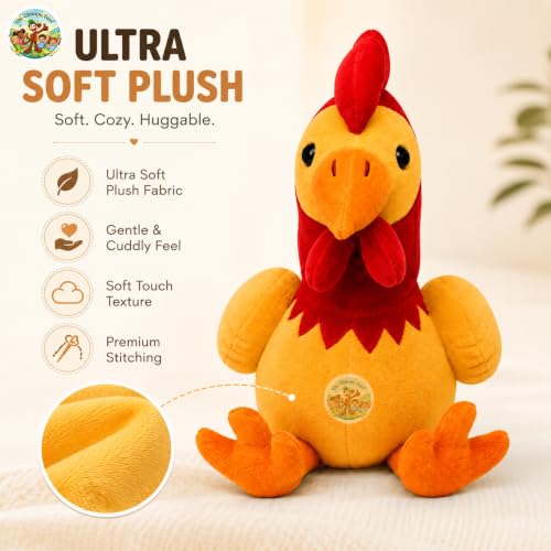 Image of Chick Soft Toy 40cm | Cute Plush Bird Toy | Gift for Kids