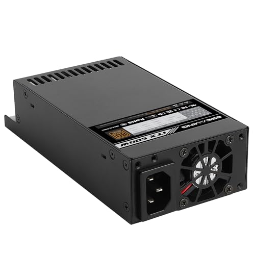 Image of 500W 1U /Flex ATX /Mini ITX Power Supply, 80+ Bronze Certified Fully Modular Active PFC Full Range 90-264V PSU, Suitable for Mini Server NAS HTPC Rackmount PSU