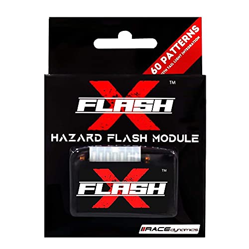 Image of Meenu Arts Plug & Play X-Flasher Indicator Flasher (60 Patterns) for KTM RC 200 Bikes Indicator Blinker Hazard Flasher Module