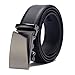 Produktbild TANGCHAO Gürtel Herren Ledergürtel Ratsche Automatikschließe Business Anzug Gürtel 35mm Breit Schwarz Verbessertes Material 3-HEI-ZD 115CM