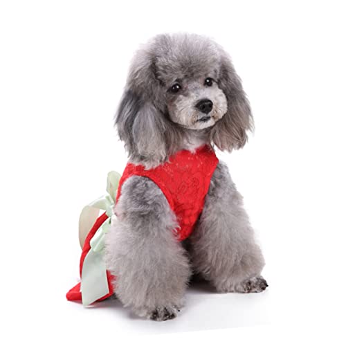 Ipetboom Pano De Cachorro Para Cachorro De Verão Vestido Floral Saia De Verão Para Cachorro Vestido