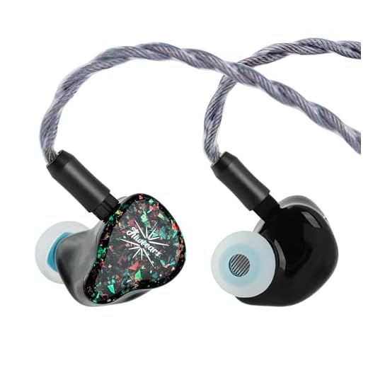 LINSOUL Kiwi Ears Astral In-Ear-Monitor, 1DD+6BA Hybrid-Ohrhörer, HiFi-Studio-Aufnahme- und Mischkopfhörer, Tragbare Gaming-IEMs für Professionelle Musikingenieure und Audiophile (Grün)