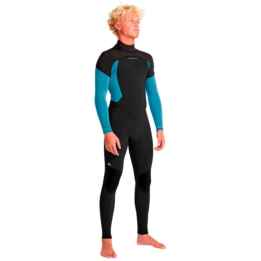 Quiksilver 2026 Prologue+ Neoprenanzug für Herren, 4/3 mm Reißverschluss hinten, Wolkenblau
