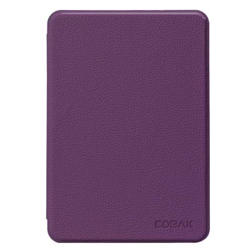 Image of CoBak Case for All New 6 Inch Kindle 2024 and 2022 (11 Generation) - PU Leather Smart Cover, Auto Sleep and Wake, Premium Protective Case for Kindle Basic