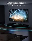 HDMI 2.1 kabel 4 m, Stouchi 8K Ultra HD 48 Gbps High Speed ​-​8K60 4K120 144Hz RTX 3080 eARC HDR10 4:4 HDCP 2.2&2.3 Dolby, kompatybilny z Fire TV/Roku TV/PS5/Xbox Series X/Sams/Sony/LG