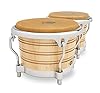 LP Latin Percussion Generation II Wood Bongo Natural Chrome Hardware LP201AX-2 #4