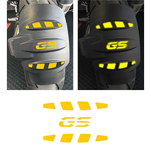 3 Pegatinas Reflectantes compatibles con Guardabarros Trasero Motorrad R 1200 1250 GS Adventure
