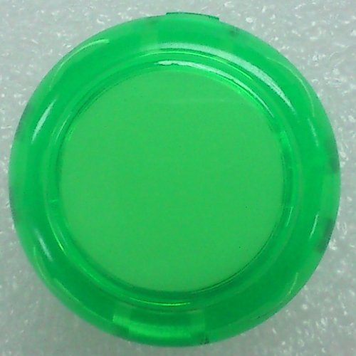 Sanwa Jlf-Tp-8Yt Joystick Obsc-30-Cg Clear Green Balltop And Translucent Shaft Cover And Dust Washer #TOP3