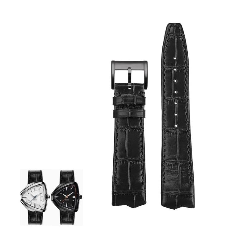 Bracelet montre cuir pour Hamilton Ventura Adventure H24555331