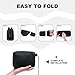 MIYCOO Backpack - Ultra Lightweight Packable Backpack for Travel Camping, 45L Hiking Back Pack Waterproof Foldable Daypack for Men Women Black