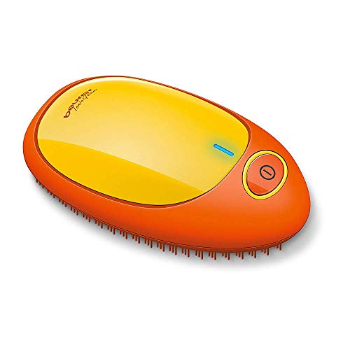 Beurer HT10 - Cepillo iónico desenredante, color naranja-amarillo