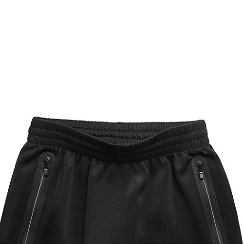 Modern Fantasy Women's Active Tracksuit Seamless Pocket Jogging Jacket & Pants Set Black M #TOP4