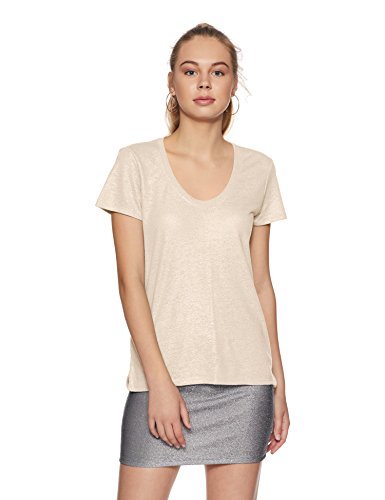 Image of GAP Women's Plain Regular Fit T-Shirt