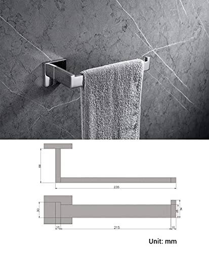 Accesorios de baño en acero inoxidable oro cepillado de lujo 4