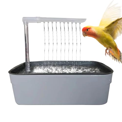 Bañera para pájaros automática con flujo constante y conexión USB 8