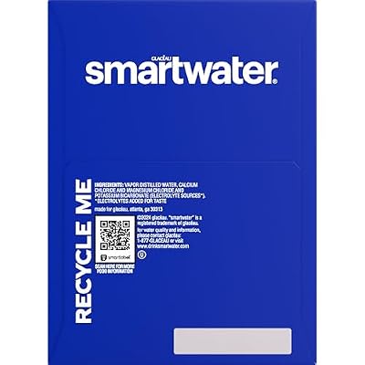 Smartwater Premium Canned Drinking Water, 12 fl. oz. sleek cans, 8-pack