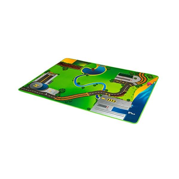 BRIO World 33994 Eisenbahn-Spielmatte - Zubehör Holzeisenbahn - Empfohlen ab 3 Jahren