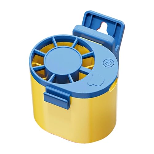 Ventilador de abrazadera portátil sin aspas con batería recargable USB 2