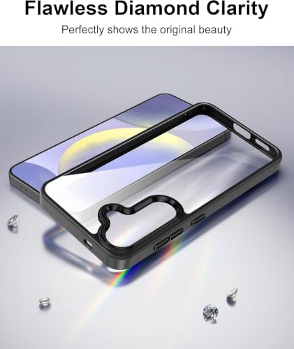 Image of HOOMIL Case for Samsung Galaxy S25 Plus, Anti-Yellowing, Black