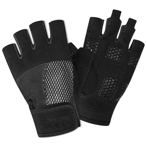 Thapower Kayaking Gloves Half Finger Resistant Palm and