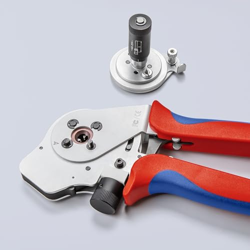Knipex 97 59 65 2 positionneur haut de gamme pour sertissage stable