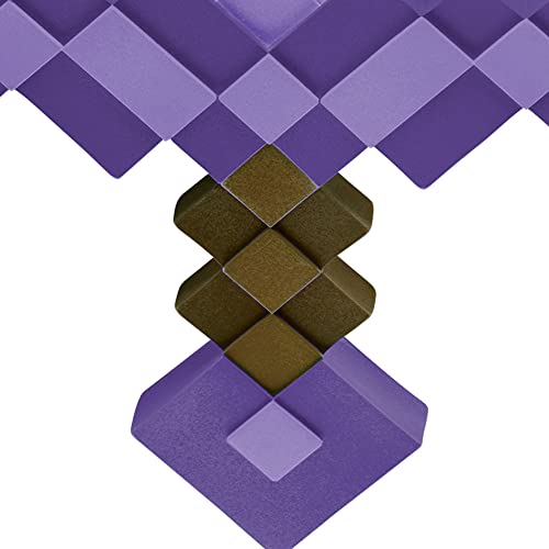 Disguise Minecraft Toy Weapon, Enchanted Purple Sword Costume Accessory, Plastic Video Game Inspired Toy Replica, Purple, 20.25 Inch Length #TOP3