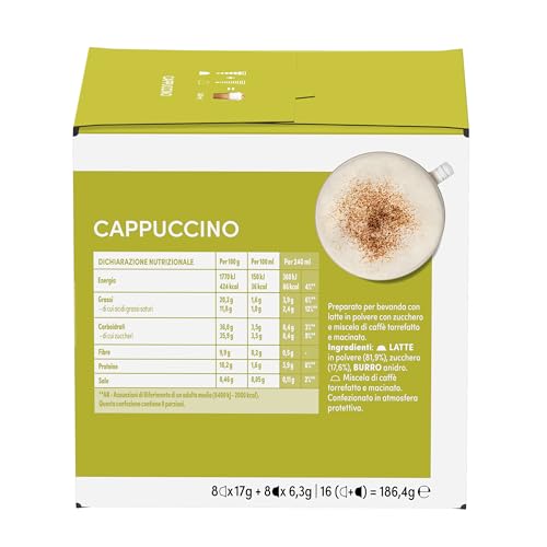 NESCAFÉ DOLCE GUSTO Cappuccino, 6 Confezioni da 16 Capsule (96 Capsule Compatibili Nescafé Dolce Gusto) - 2