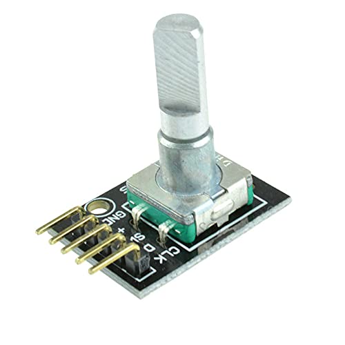360 Degrees Rotary Encoder Module for Arduino Brick Sensor Switch Development Board KY-040 with Pins