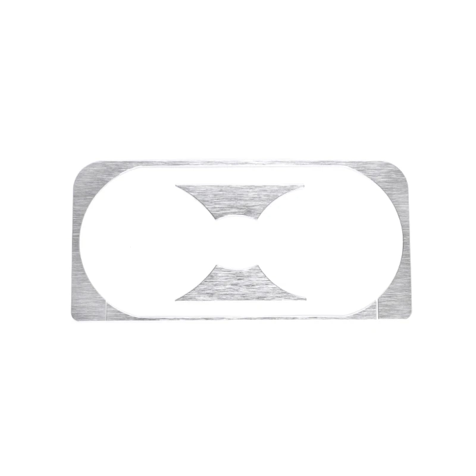 Cadre porte-gobelet Discovery 4 LR4 insert aluminium console centrale - 7