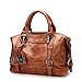 pizarra Women Leather Fashion Ladies Messenger Shoulder Bag Tote Satchel Purse Brown