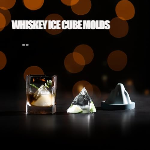 Molde de silicona para cubos de hielo con forma montaña miniatura 5
