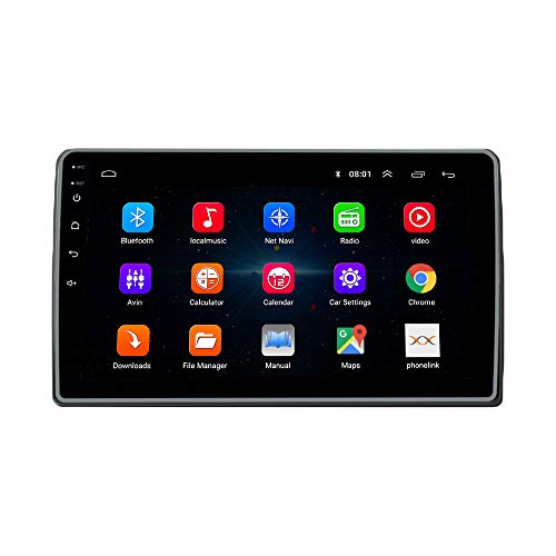 ZERTRAN Car Stereo Multimedia Player DVD Android 9.1 Octa Core RAM 4G ROM 64G GPS Navigation for Mahindra Marazzo RHD