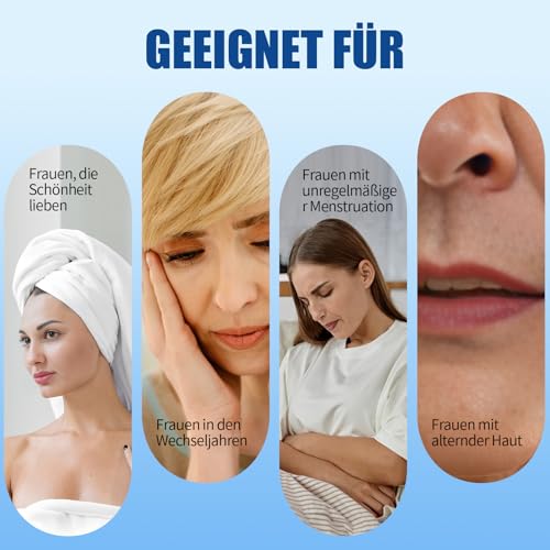 Weibliche Wechseljahre Pflegecreme Unterstützung Der Täglichen Hautpflege Im Wechseljahresalter 100 Ml Blau Box