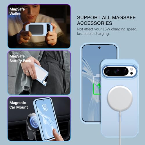 Coque Google Pixel 10 antichoc de qualité militaire et dos mat