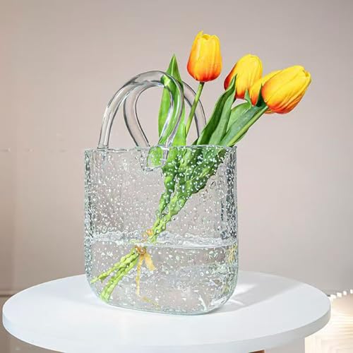 Vase en verre phosphorescent fluorescent pour décoration hydroponique